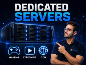 Order streaming dedicated servers for gaming, streaming and CDN.